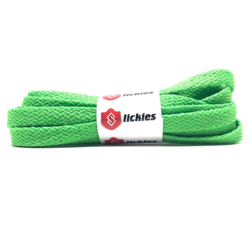 Jordan 1 Laces Basics Flat Thin - Kiwi Green Laces